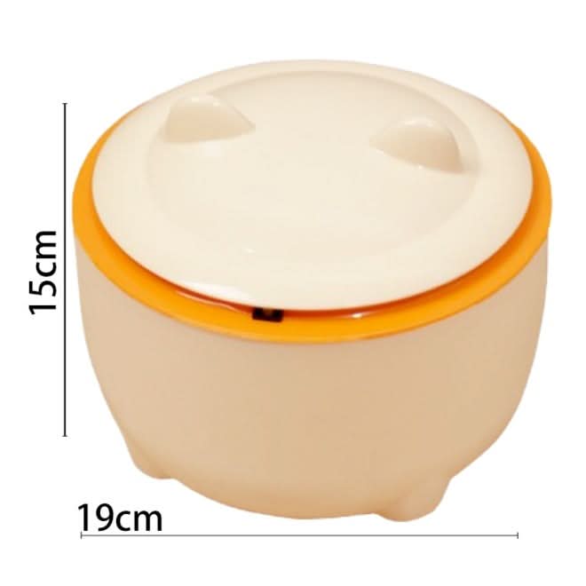 Mini Desktop Trash Can with Lid