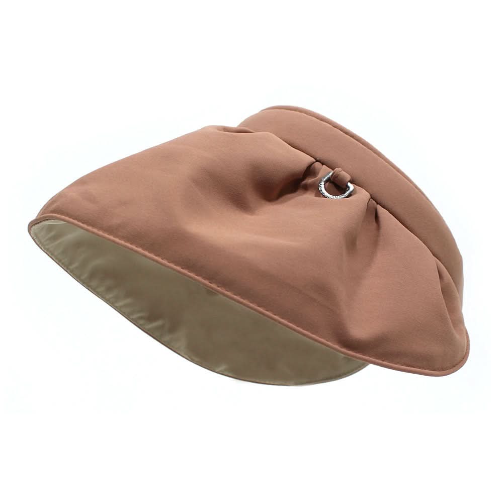 Women’s Stylish Wide Brim Sun Hat – Foldable Summer Shell Hat, UV Protection