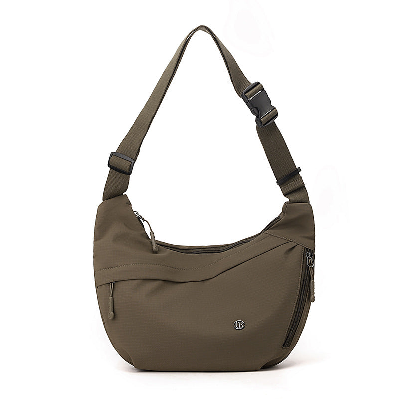 Nylon Crossbody Bag – Ultra-Light Dumpling Shoulder Purse for Women