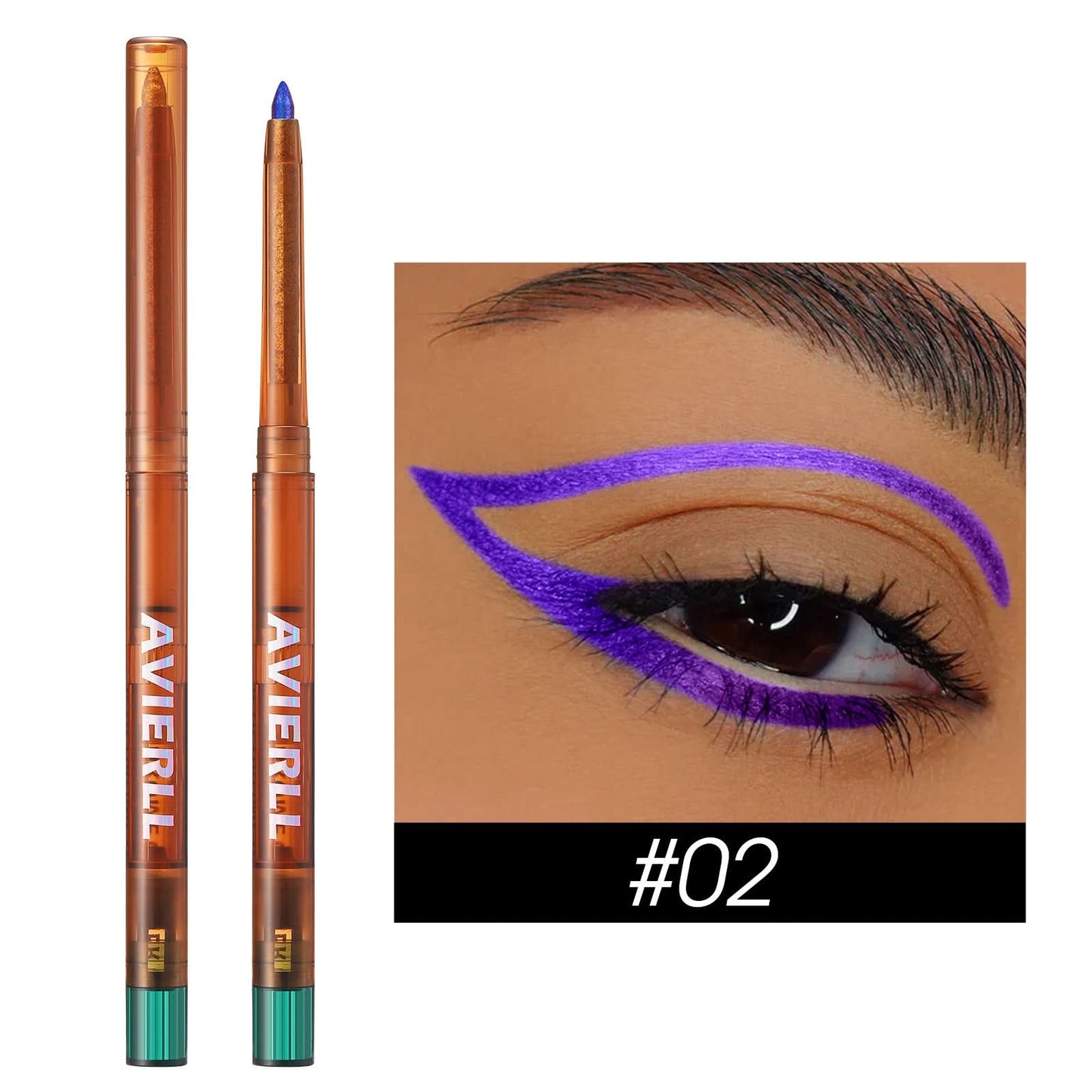 AVIERLL Chameleon Gel Eyeliner – Metallic, Color-Changing, Long-Lasting & Waterproof