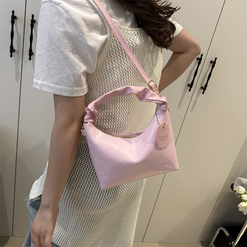 Trendy PU Bucket Handbag – Small Shoulder Crossbody Bag for Women