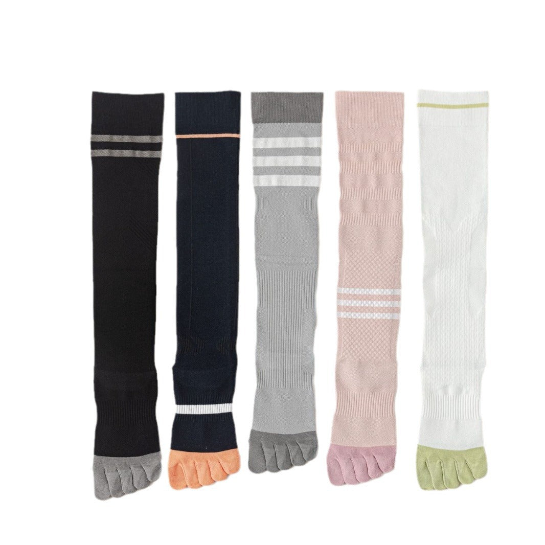 Women's Anti-Bacterial Sports Five-Finger Socks – Breathable Yoga Socks