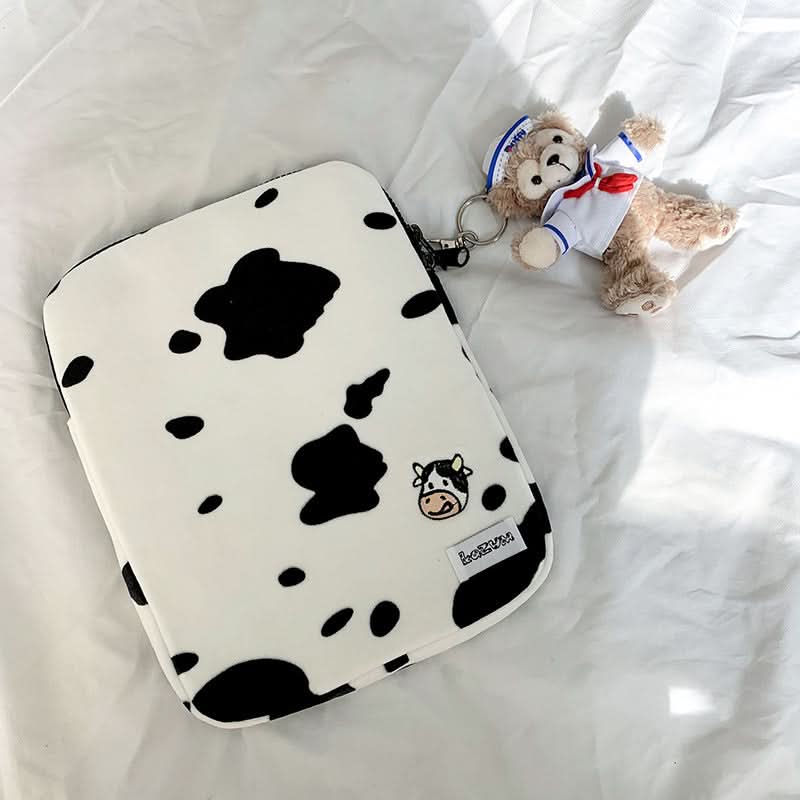 Cute Cow Print Laptop & Tablet Sleeve