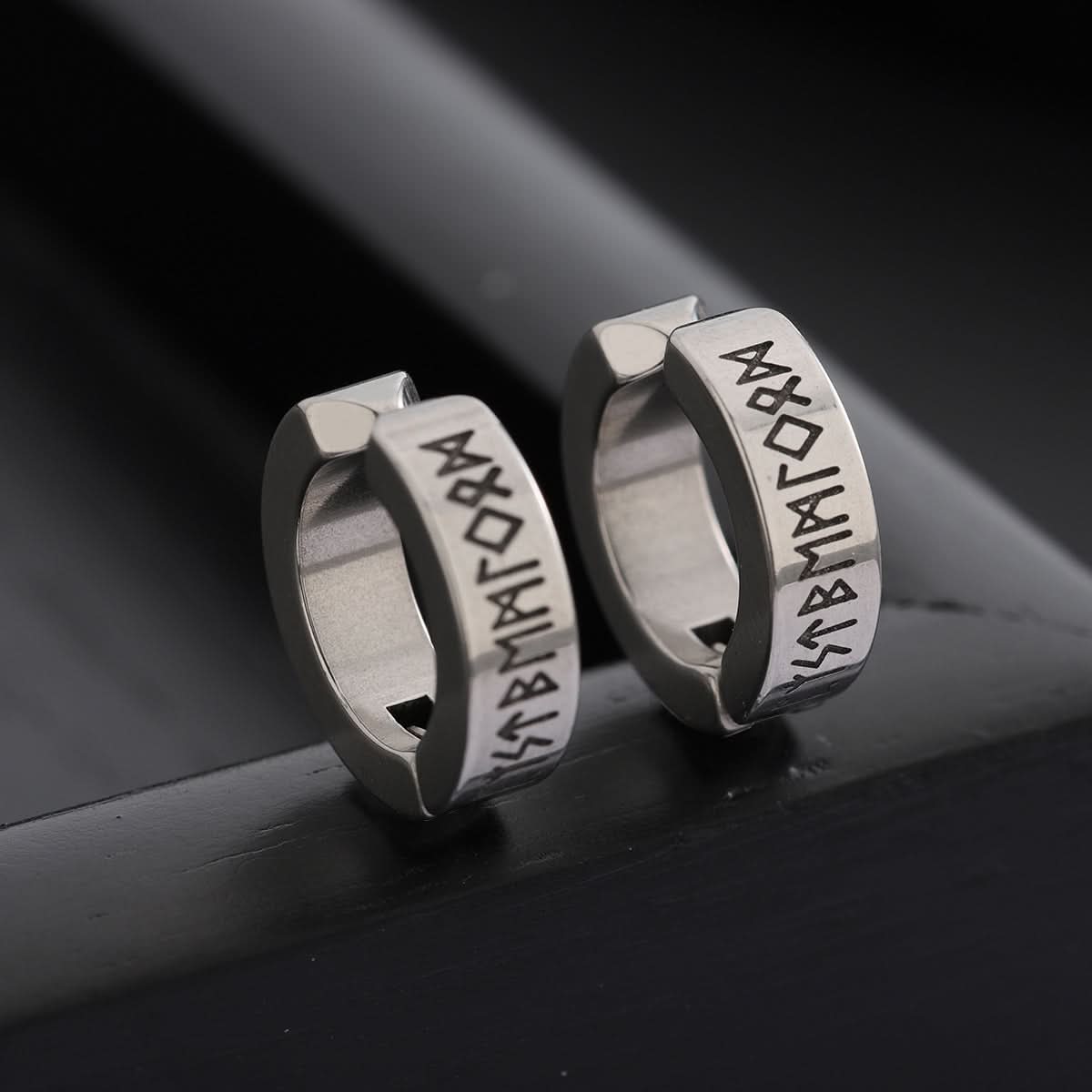 Men’s Rune Punk Ear Cuff - Non-Pierced Jewelry