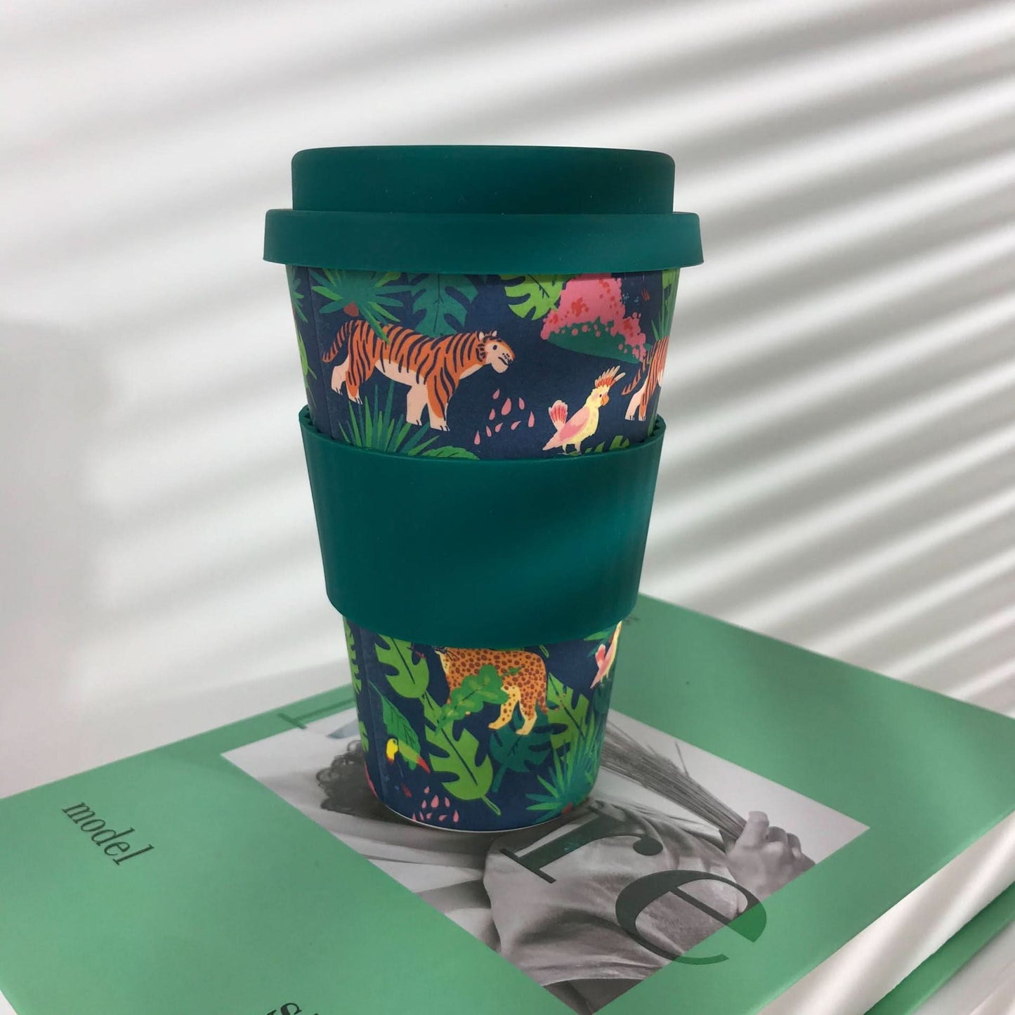 Bamboo Fiber Coffee Mug – Eco-Friendly Plant-Based Cup (400ml)