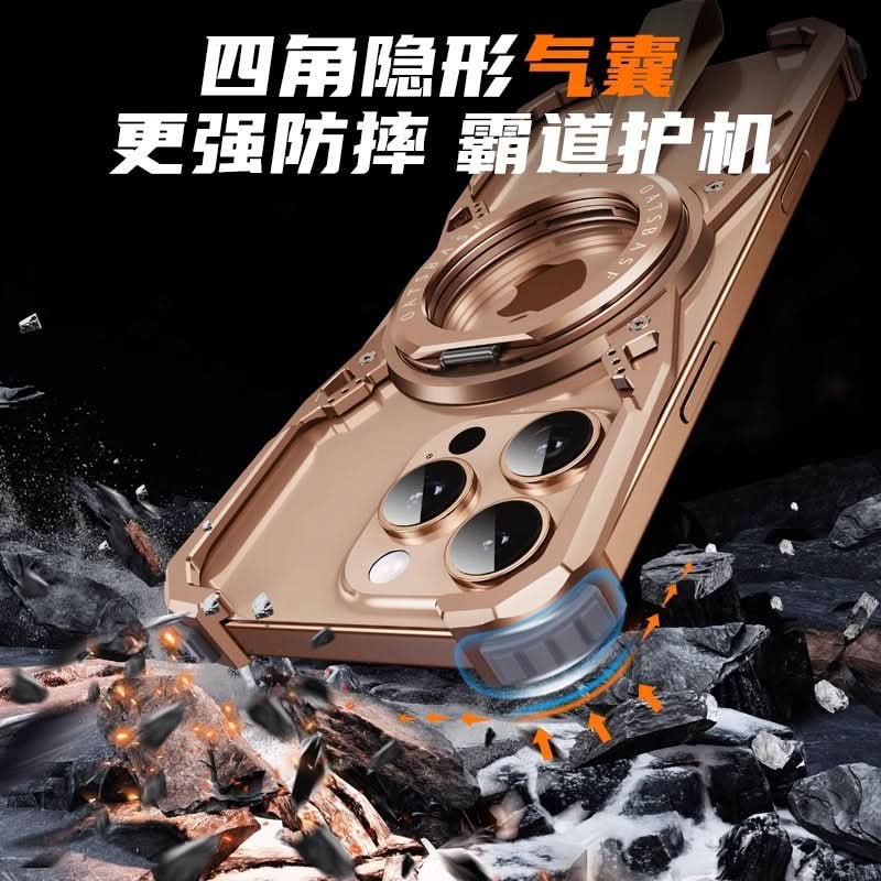 Magnetic Metal Case – 360° Protective Cover