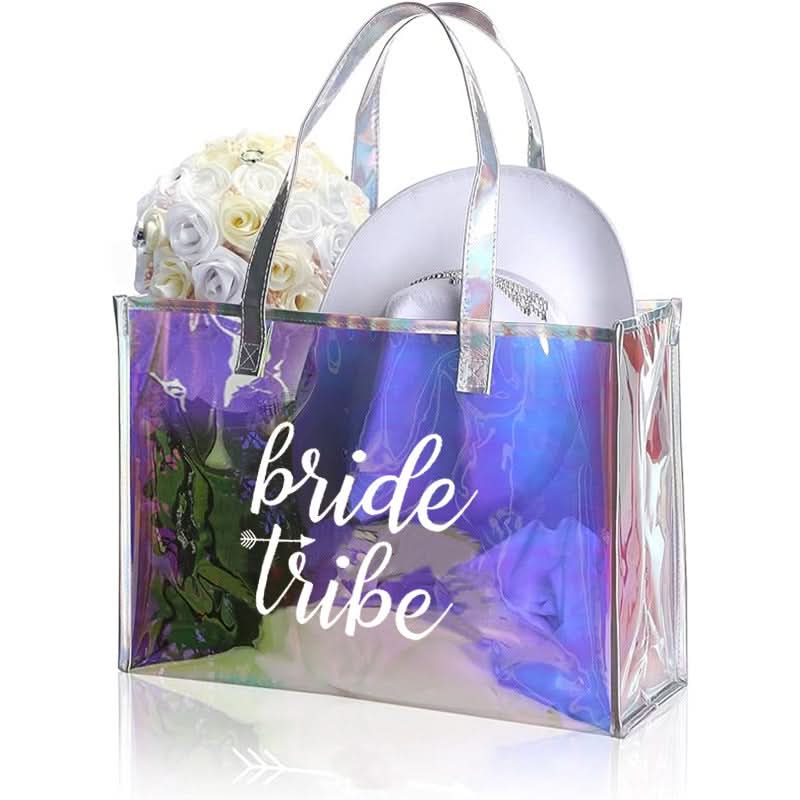 Bride Tribe Laser Transparent Shoulder Bag