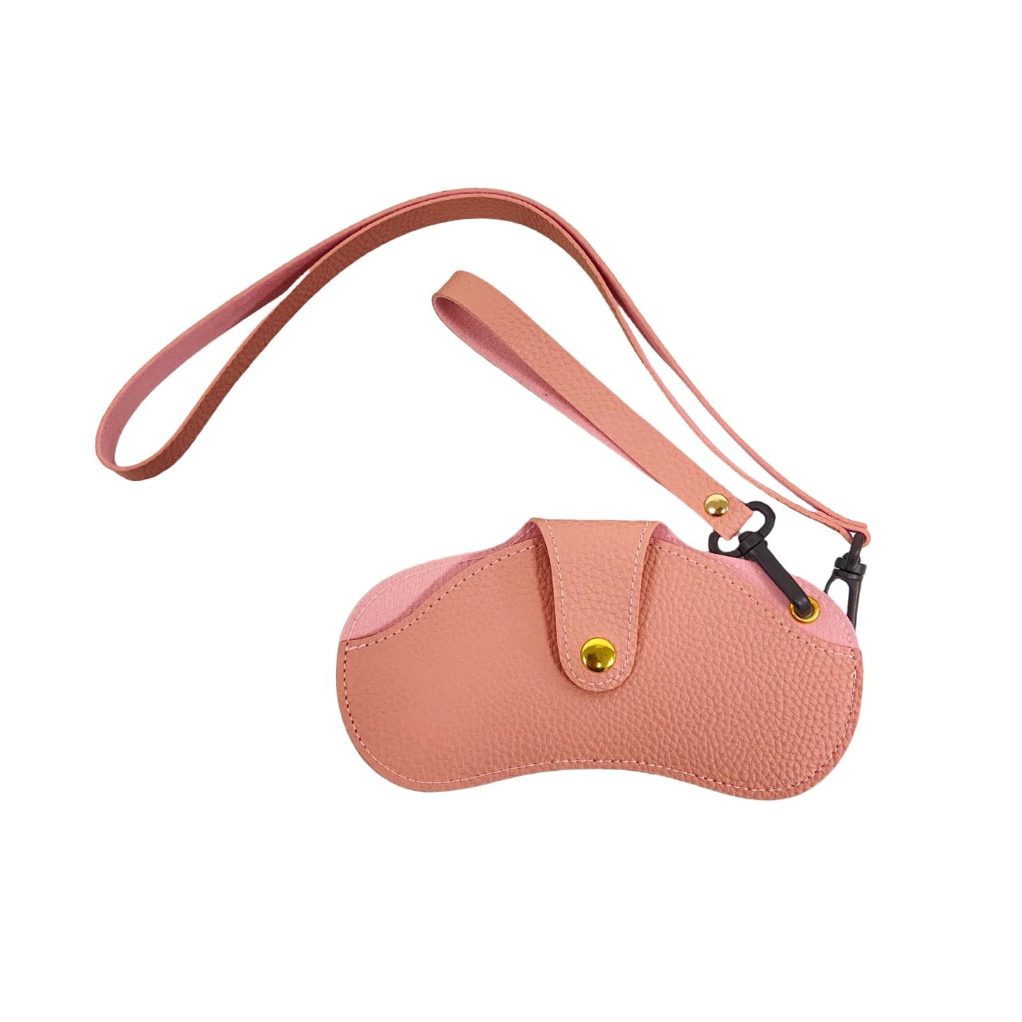 Classic Leather Glasses Case – Neck Hanging Sunglasses Pouch for Travel