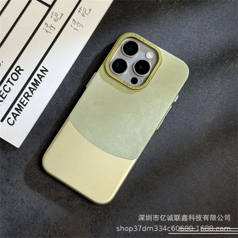 Luxury Velvet iPhone 15 & 14 Case - Shockproof, Anti-Fingerprint Cover