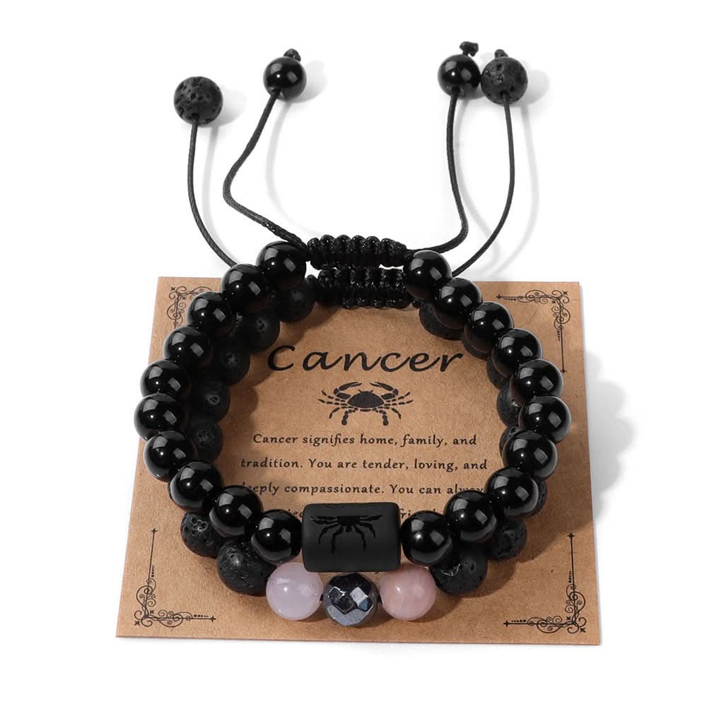 Natural Stone Aromatherapy Bracelet – Zodiac Bracelet for Men & Women
