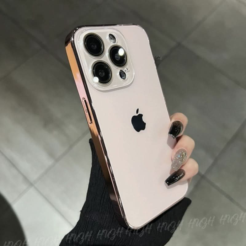 Anti-Fingerprint Frosted iPhone Case with Lens Protection