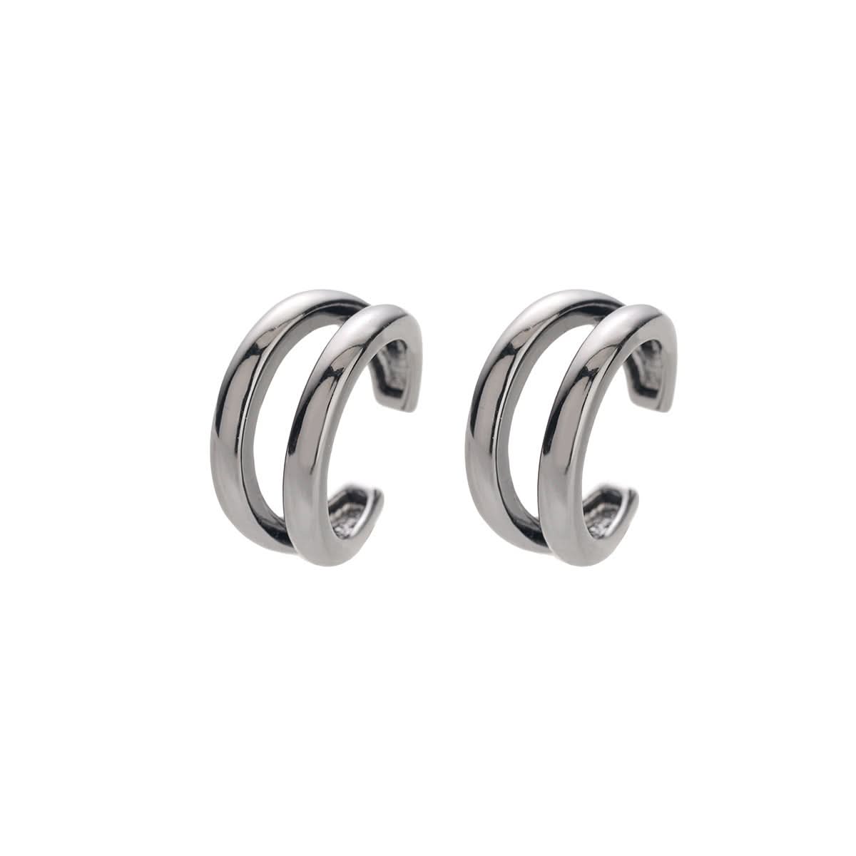Men’s U-Shaped Ear Clips – Stylish Non-Piercing Hoop Earrings