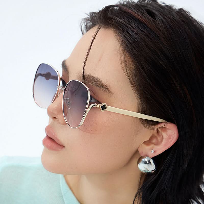 Square Frame Polarized Sunglasses for Women – High-End Outdoor Fashion Glasses