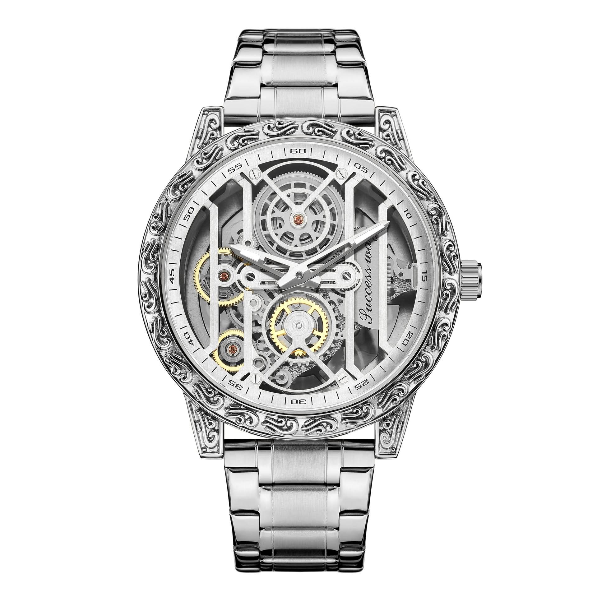 Men’s Stylish Quartz Casual Watch – Alloy Strap, Pointer Display