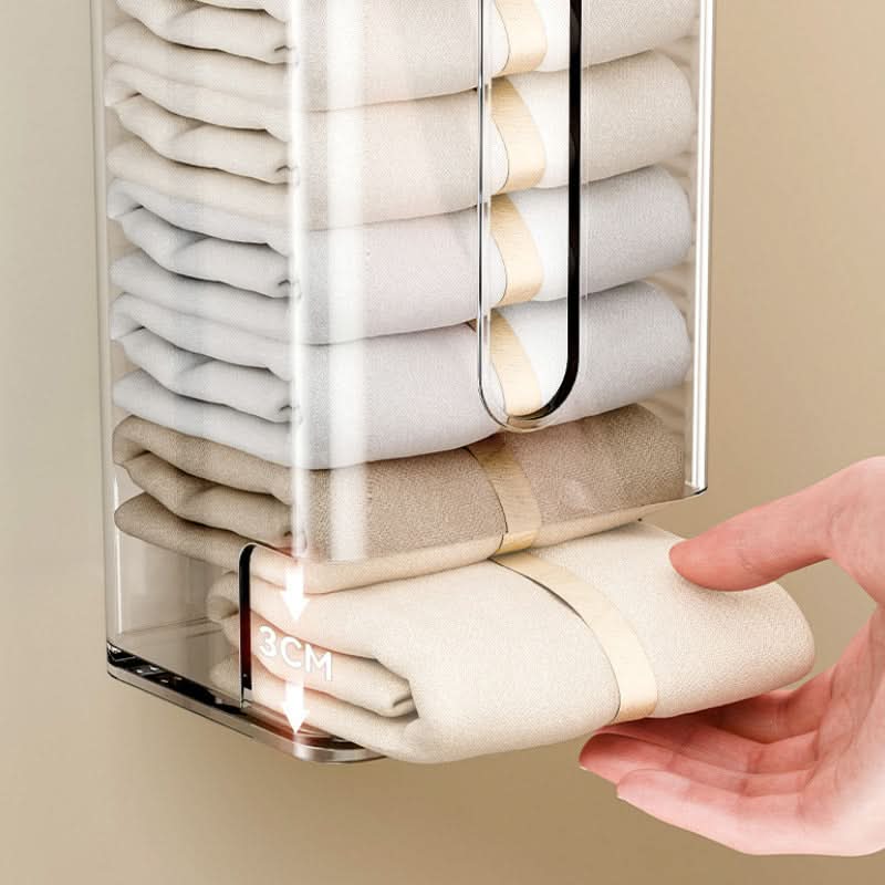 Wall-Mounted Underwear & Sock Storage Box – Moisture-Proof Organizer