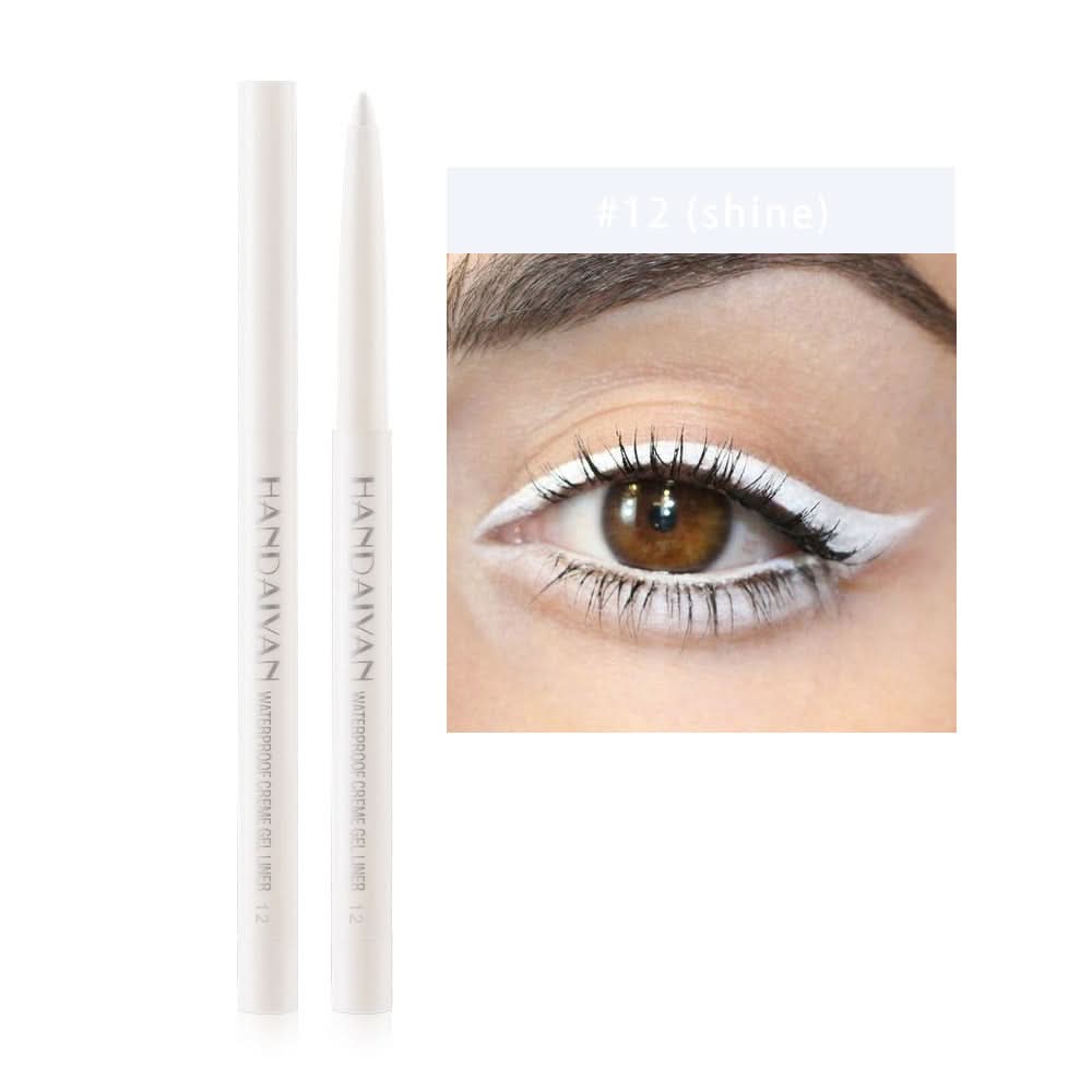 HANDAIYAN Waterproof Eyeliner Gel Pencil – Smudge-Proof Cream Gel Eyeliner