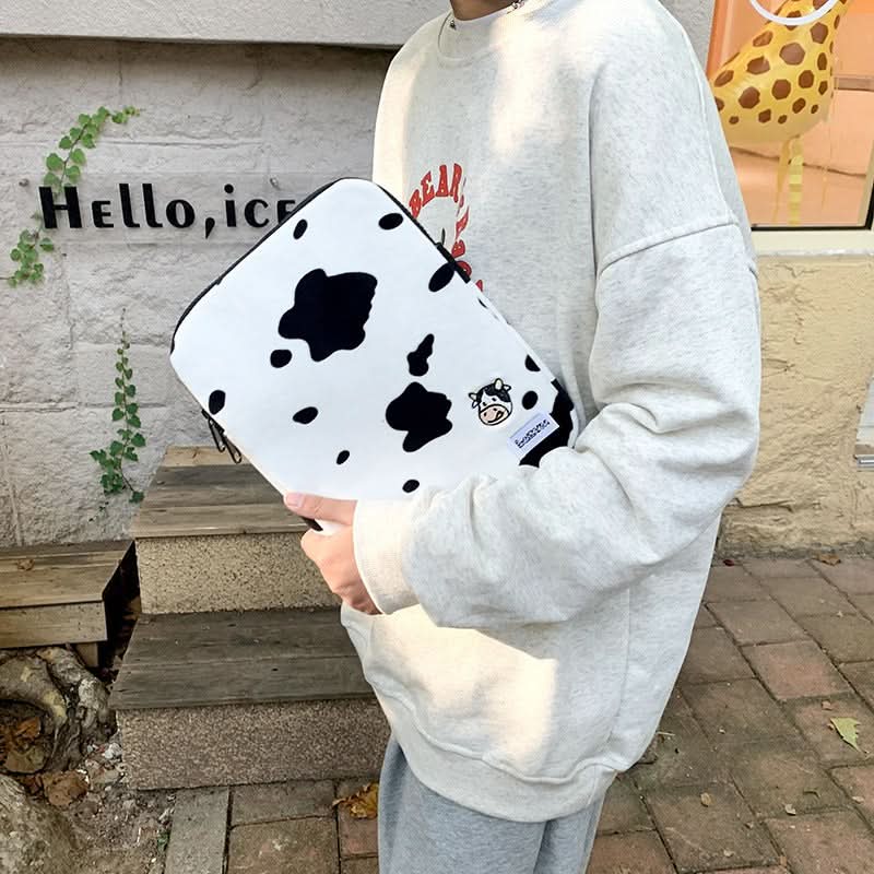 Cute Cow Print Laptop & Tablet Sleeve