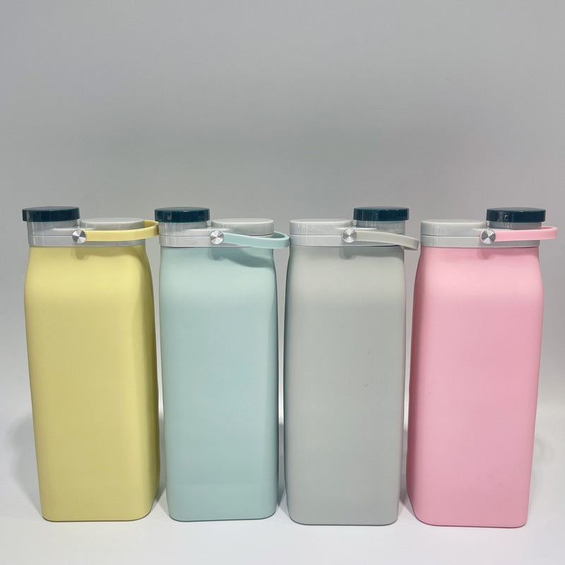 Foldable Silicone Travel Water Cup for Kids – Portable, Heat-Resistant