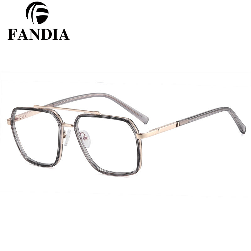 Men’s Full Frame Anti-Blue Light Glasses – Minimalist Box Style Eyewear