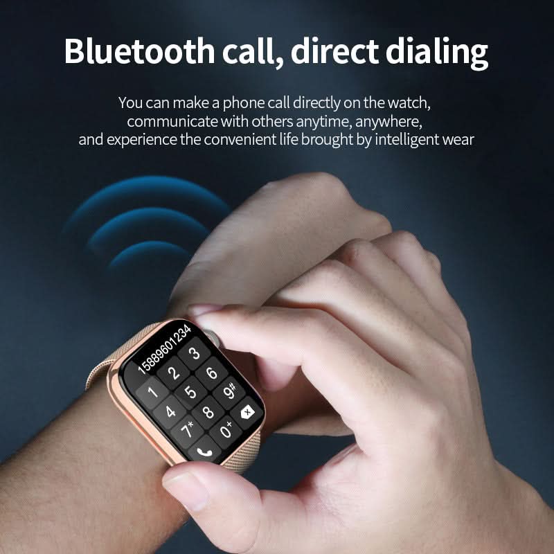 Smart Sports Watch with Bluetooth Calling – Fitness Tracker for Students & Adults