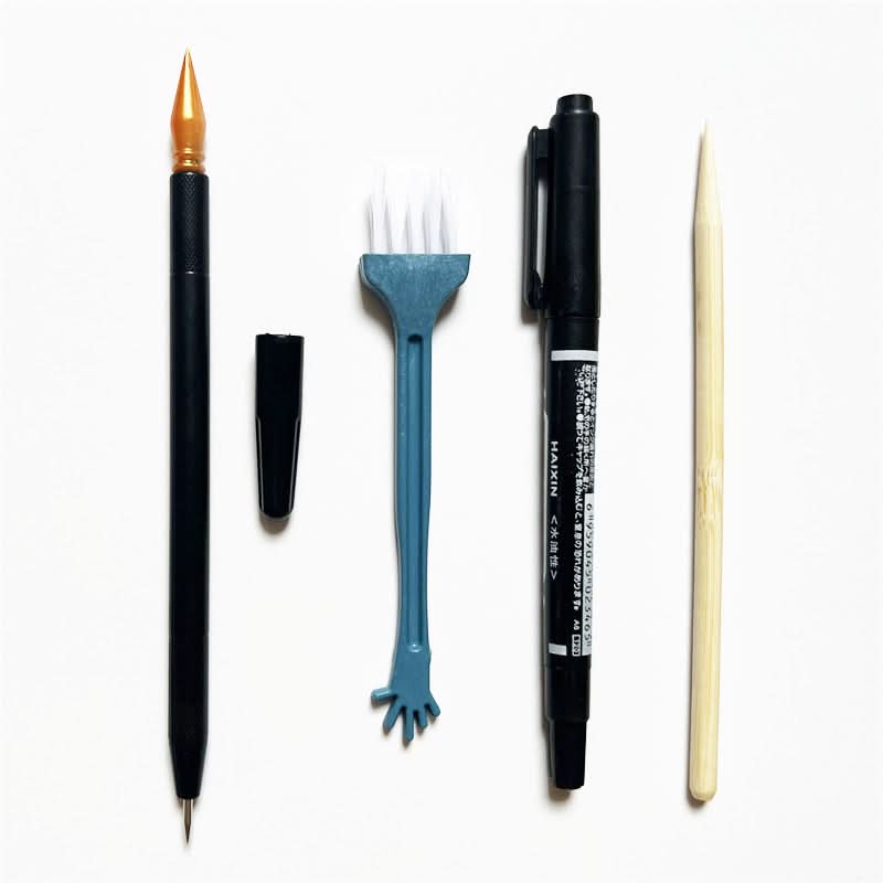 Professional Scraping Tools & Repair Pens Set