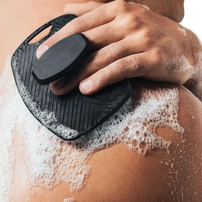Oval Silicone Exfoliating Bath Brush – Body Scrubber for Deep Cleansing