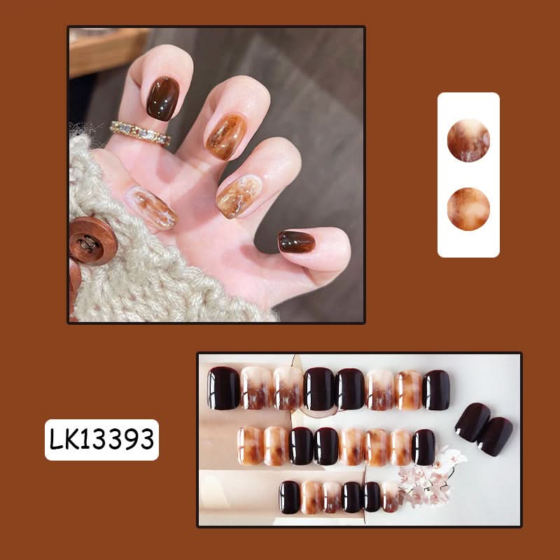 Autumn & Winter Style Colored Nail Art Pieces