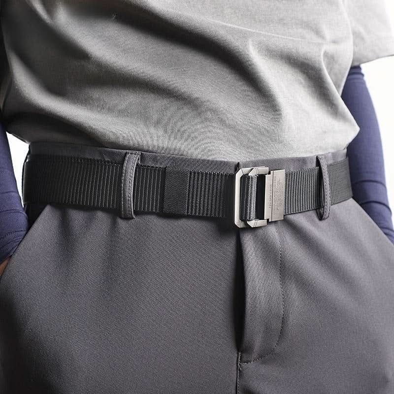 Men’s Nylon Belt with Double Ring Buckle – Adjustable