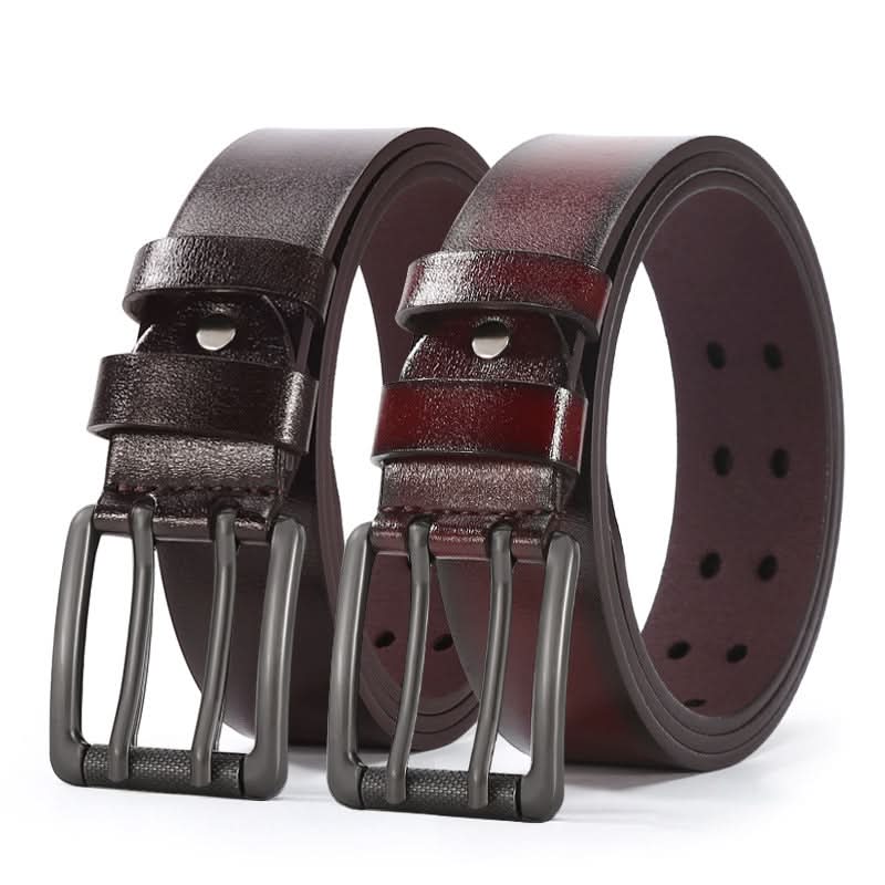 Unisex Business Wear-resistant Pin Buckle Belt