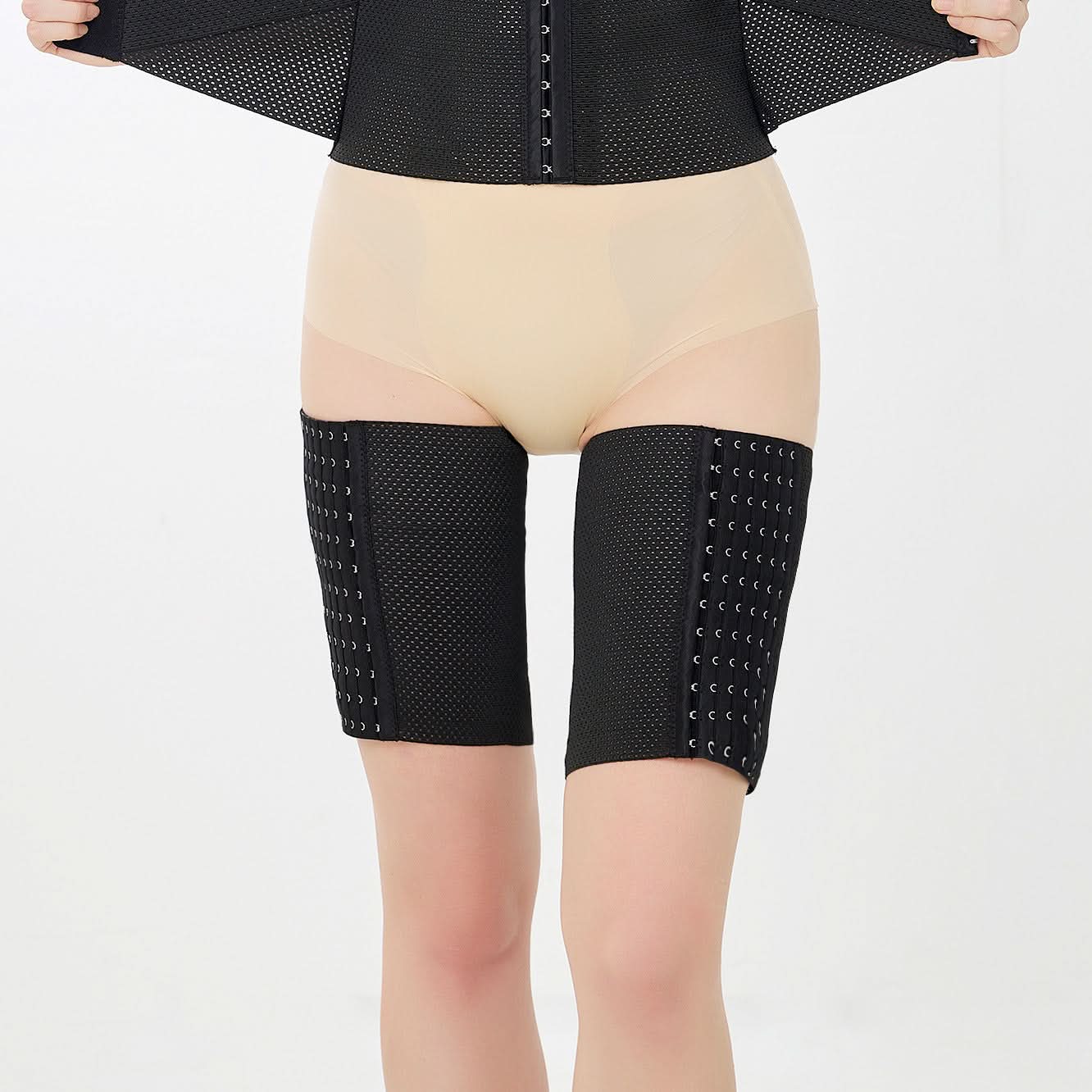 Adjustable Honeycomb Leg Shaping Leggings