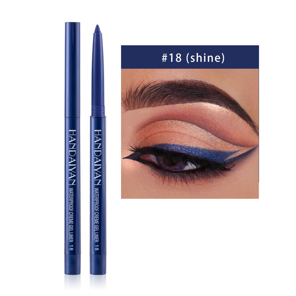 HANDAIYAN Waterproof Eyeliner Gel Pencil – Smudge-Proof Cream Gel Eyeliner