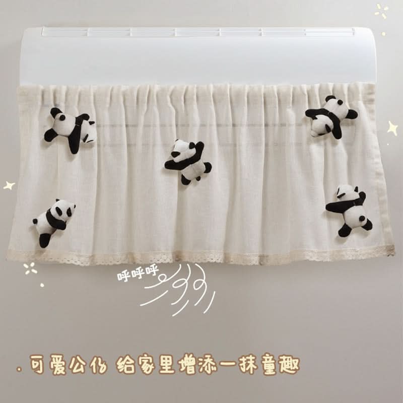 Air Conditioner Wind Shield – Summer Breeze Deflector & Dust Curtain for Cribs