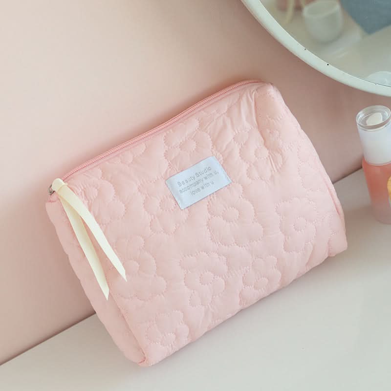 Medium Rectangular Cosmetic Bag for Travel