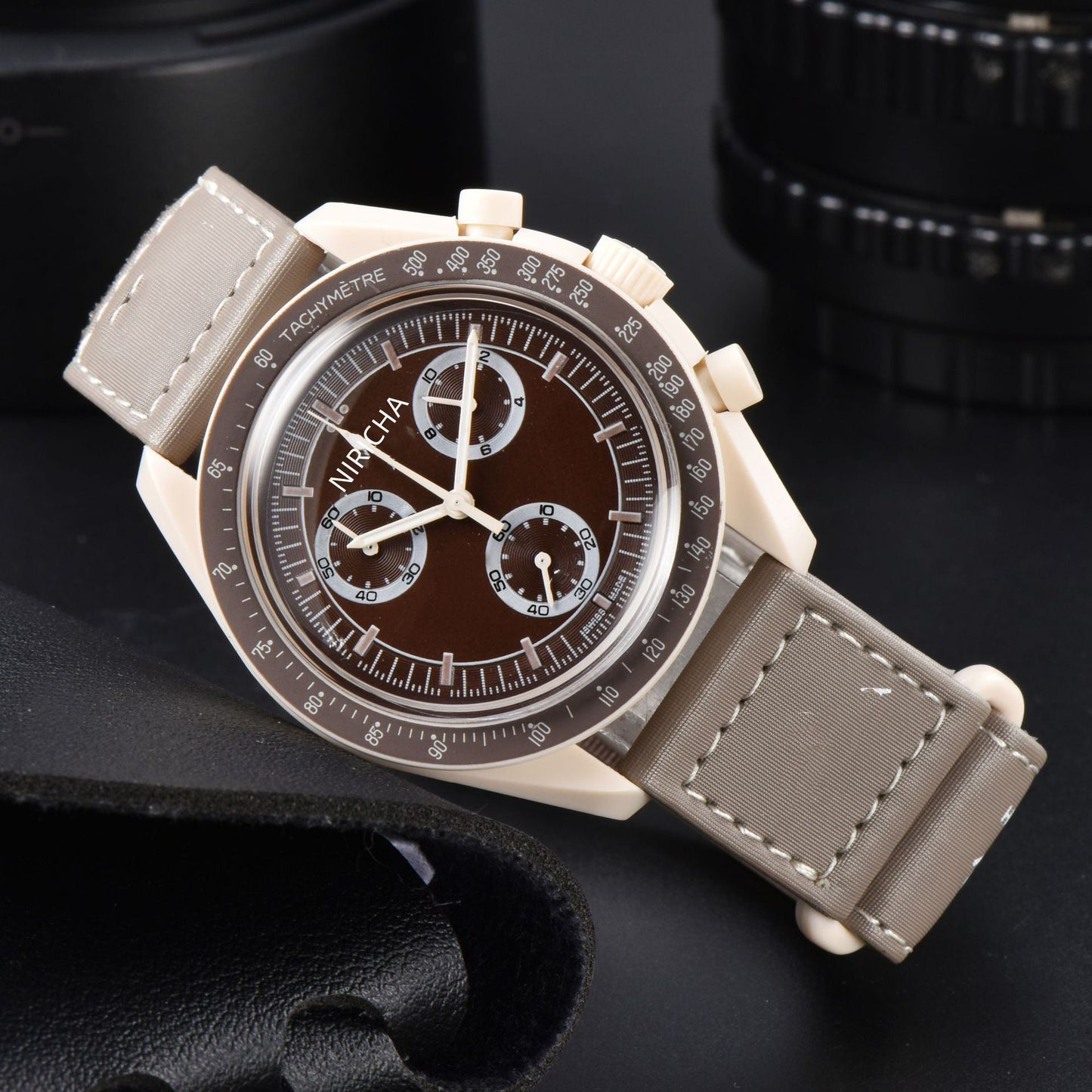 Men's Sport Quartz Watch – 6-Pin Super Luminous Dial