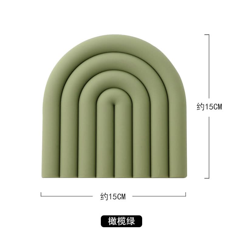 Rainbow Silicone Pot Mat & Insulation Pad
