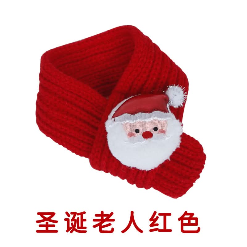 Pet Christmas Scarf & Hat Set for Cats and Dogs