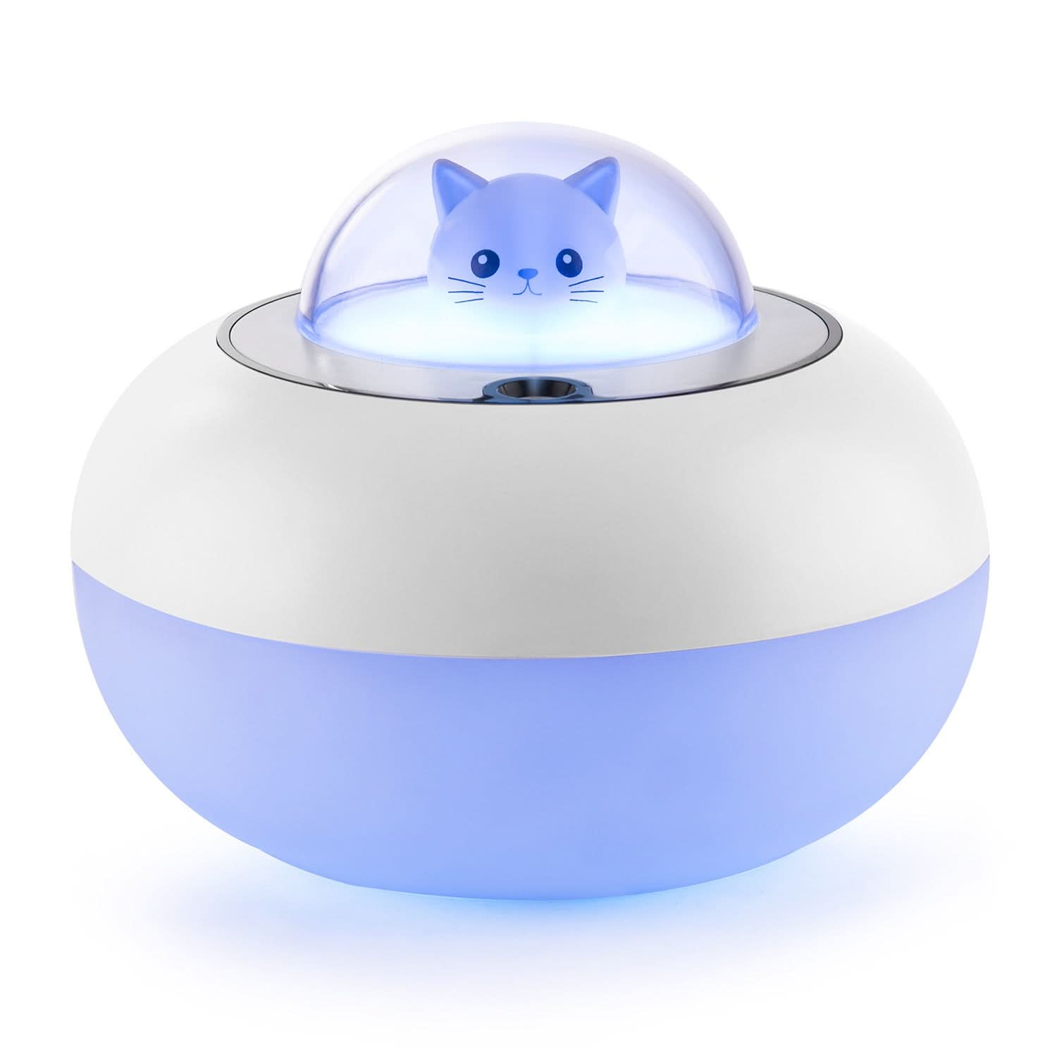 Cute Cat USB Humidifier – Silent Ultrasonic Mist For Home, Office & Car