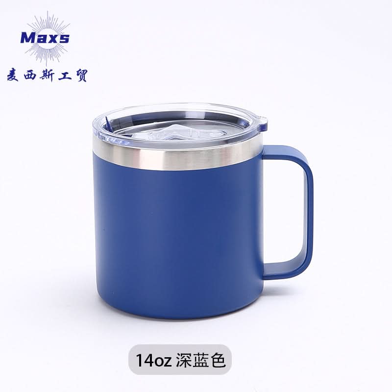 Stainless Steel Vacuum Coffee Thermos Mug – 12oz Insulated Cup