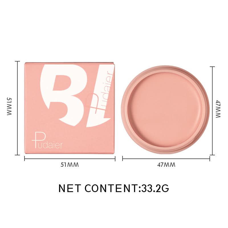 Pudaier Matte Blush Stick – Creamy, Blend Able Rouge for a Natural Flush