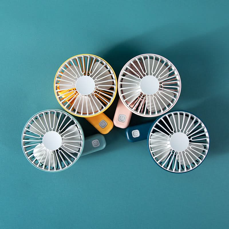 Mini USB Handheld Folding Fan – 3-Speed Portable Silent Fan for Travel & Outdoor