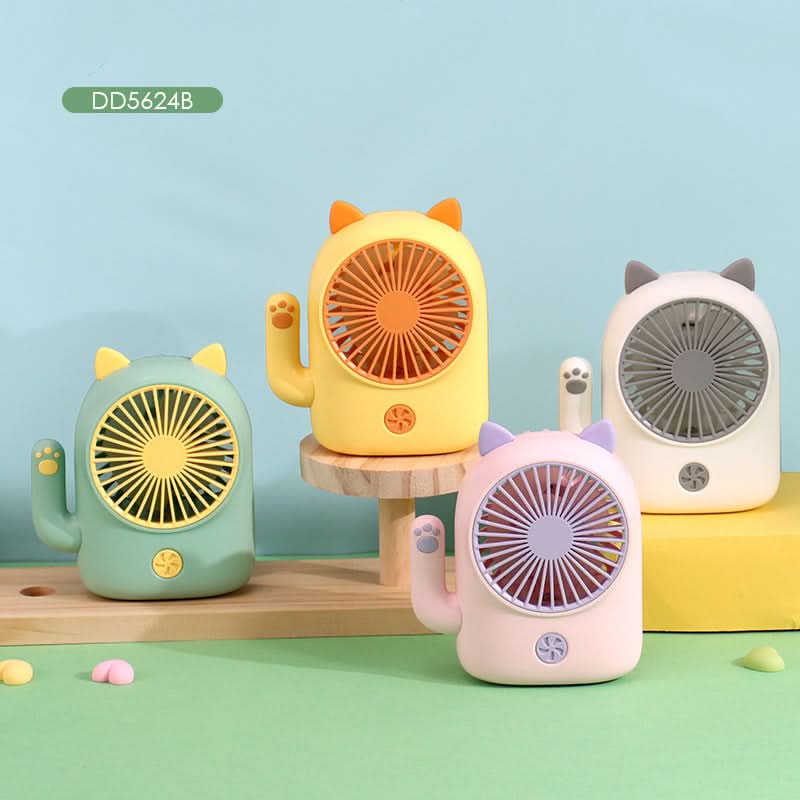 USB Rechargeable Mini Handheld Fan – Portable Electric Cooling Fan