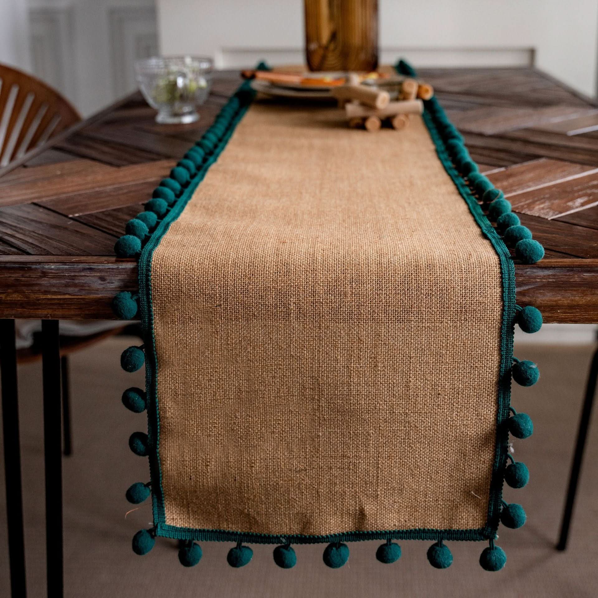 Table Runner – Natural Jute Woven
