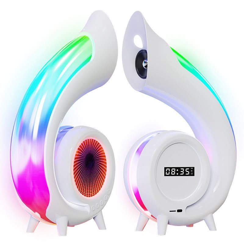 Bluetooth Alarm Clock Speaker – Wireless Mirror Speaker with LED Display