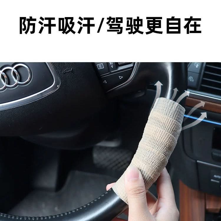 Universal Anti-Skid Steering Wheel Cover Set