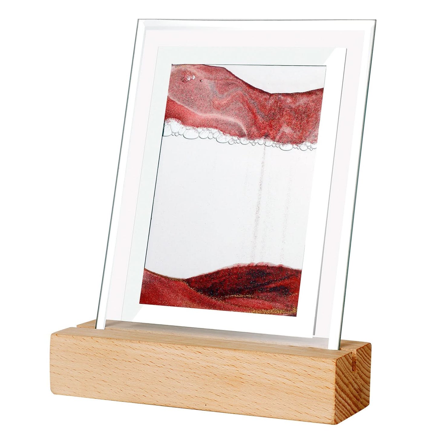 Romantic Flowing Sand Painting Night Light - Elegant Home Decor Gift