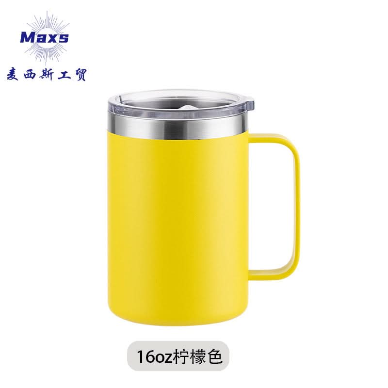 Stainless Steel Vacuum Coffee Thermos Mug – 12oz Insulated Cup