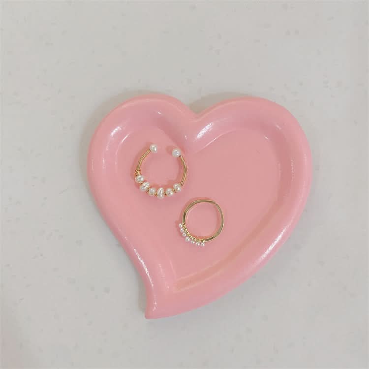 Irregular Resin Jewelry Plate - Creative Display for Earrings & Necklaces (Set of 2 pcs.)