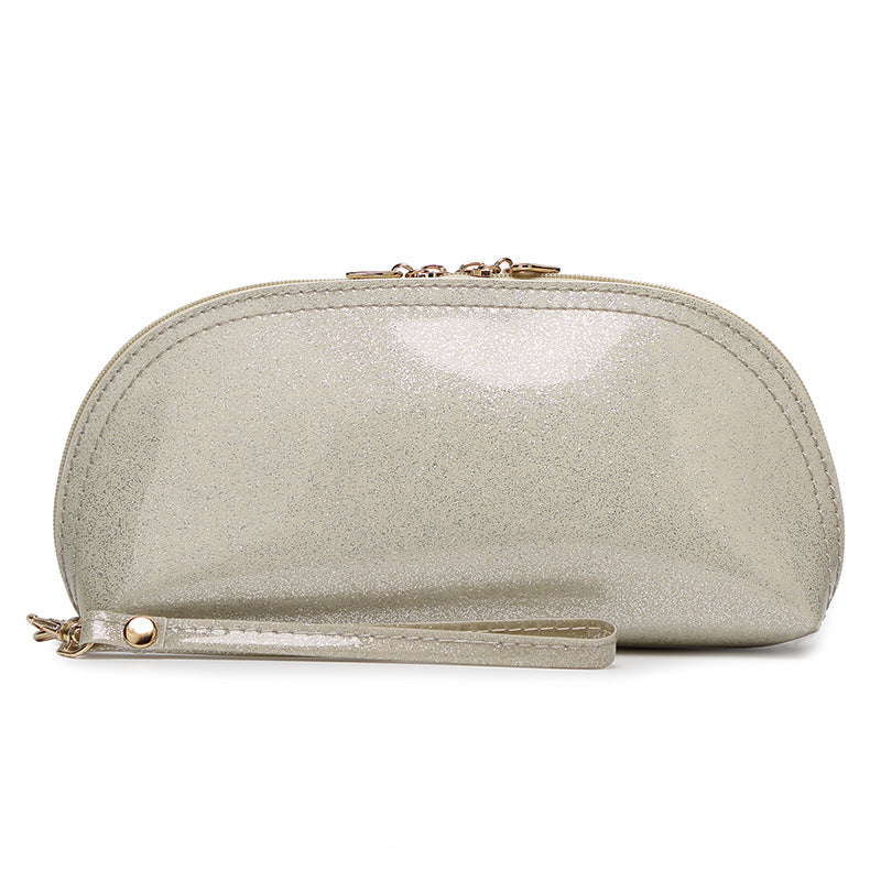 Mini Patent Leather Clutch Bag – Stylish Zipper Purse for Women, Compact Evening & Cosmetic Clutch