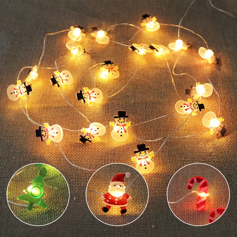 Christmas Copper Wire String Lights, 10-20 LED