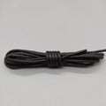 Waxed Leather Shoelaces – Unisex Round Thin Laces